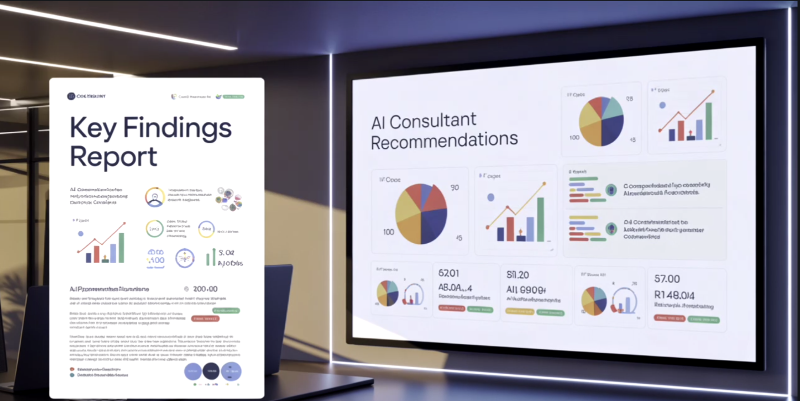 Illustrative Key Findings Report, showing the type of report delivered by the assessment